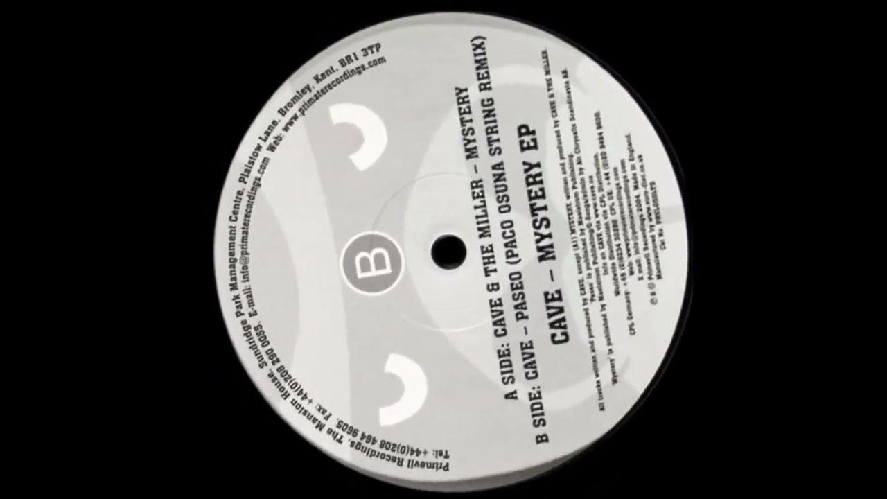 Cave - Paseo (Paco Osuna String Remix)