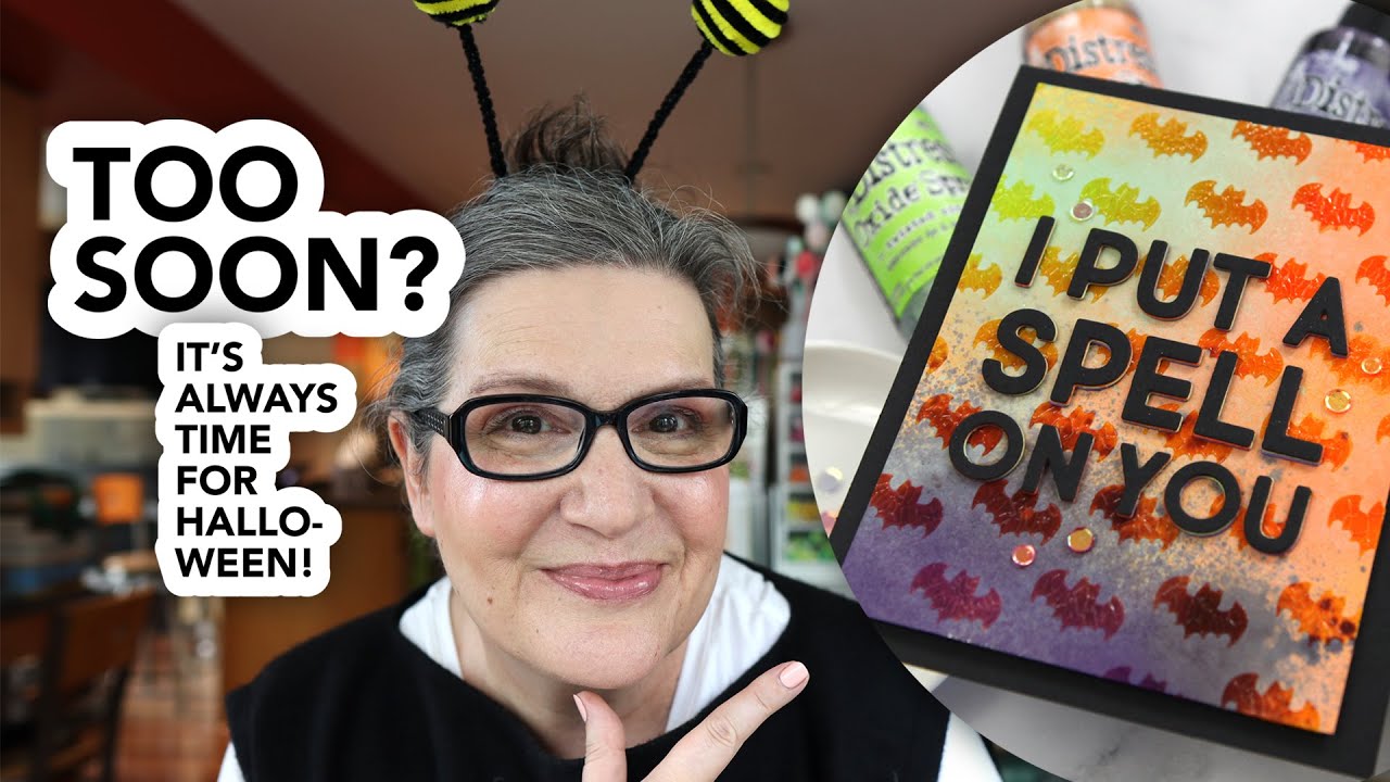 👻 🎃 It's ALWAYS time to create a Halloween card! (Who's with me?) 🎃 👻🐝