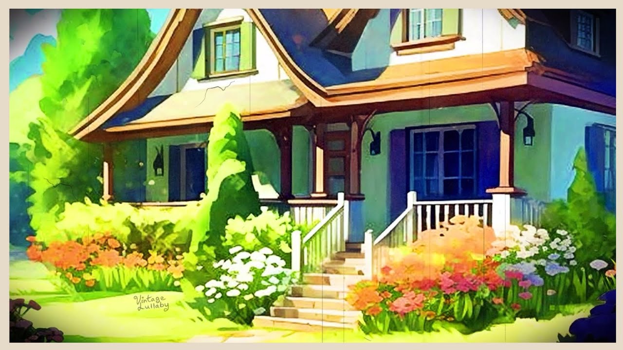 Summer Days With Vintage Oldies Playing In Another Room