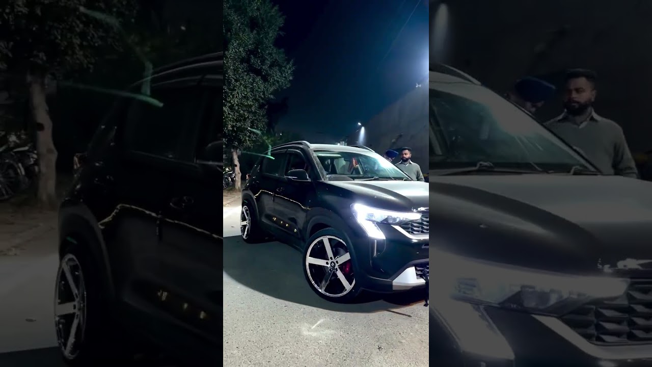 kia sonet 20”inch chrome wheels modified alloy wheels 