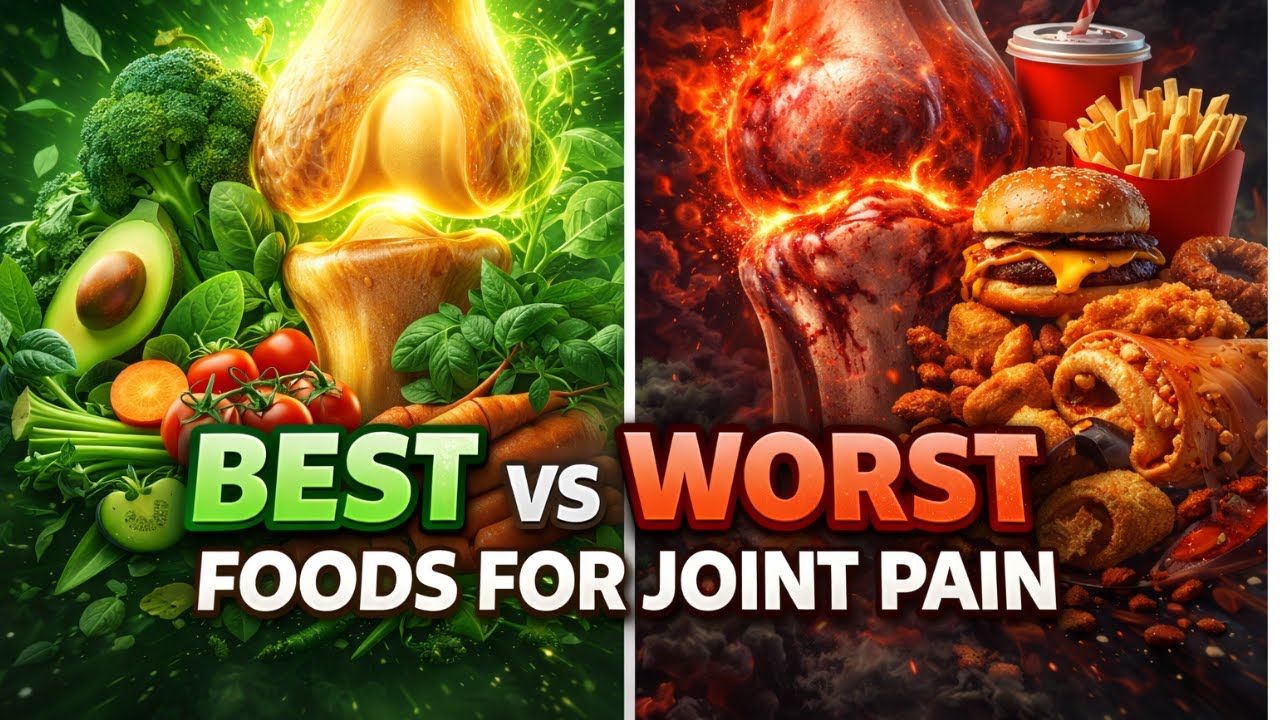 BEST vs WORST FOODS FOR JOINT PAIN