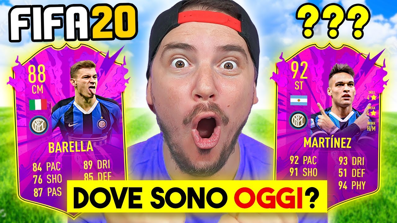 DOVE SONO OGGI le FUTURE STARS di FIFA 20 ??? - (6 ANNI DOPO)