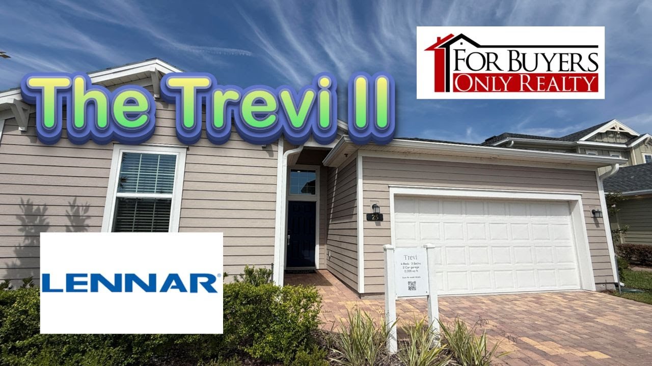 St Augustine Lakes by Lennar Homes; The Trevi II, For Buyers Only Realty