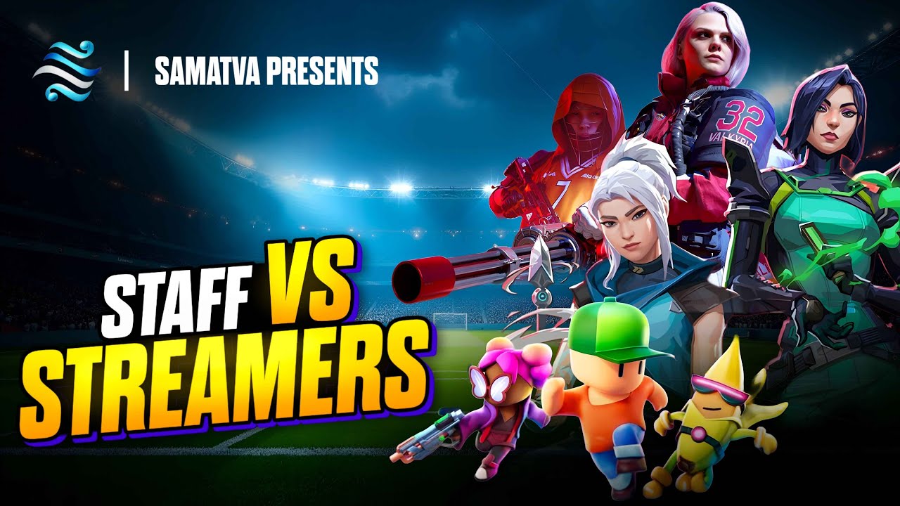Samatva Streamers VS Staff Game Showdown | Rp Later!! | #samatva #samatvaroleplay