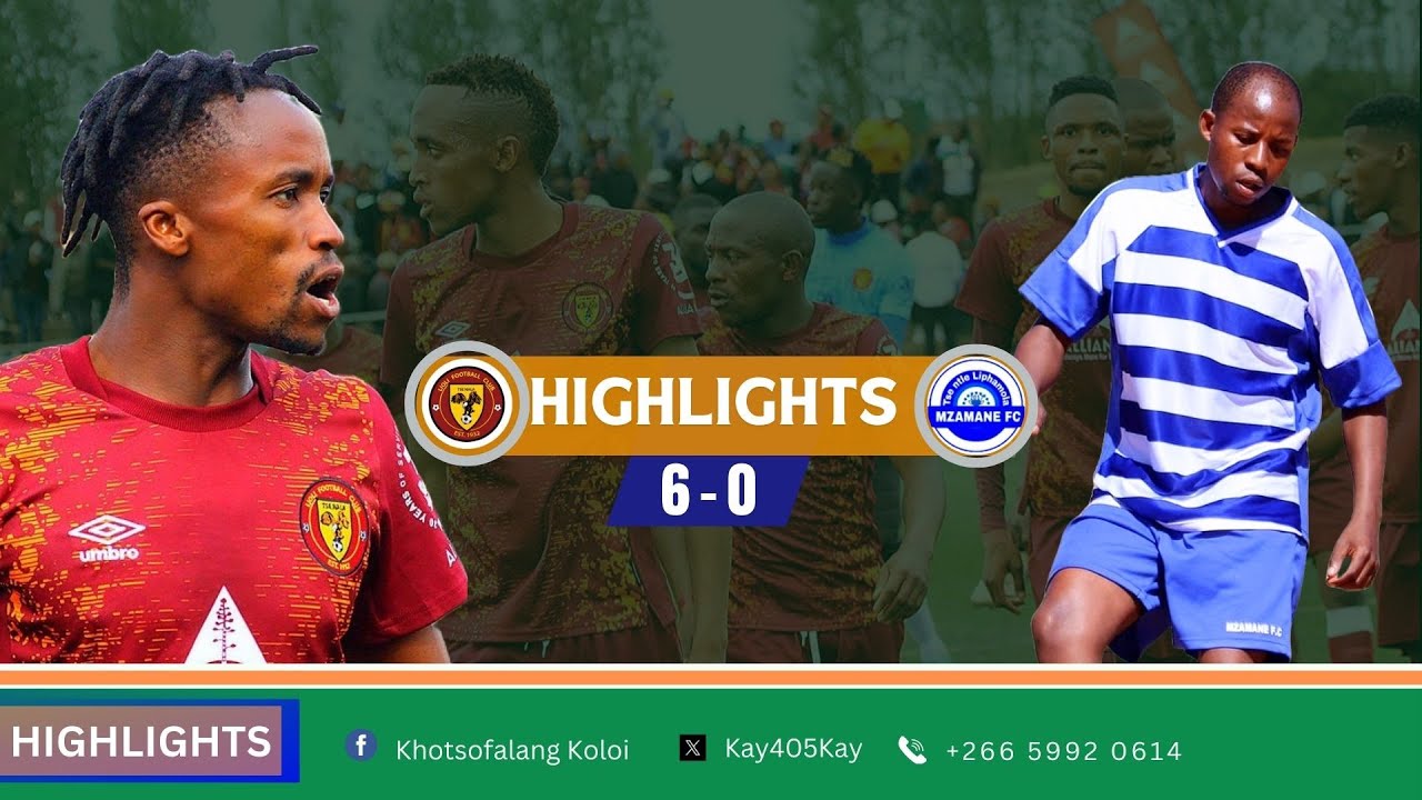 Highlights Lioli FC vs Mzamane FC
