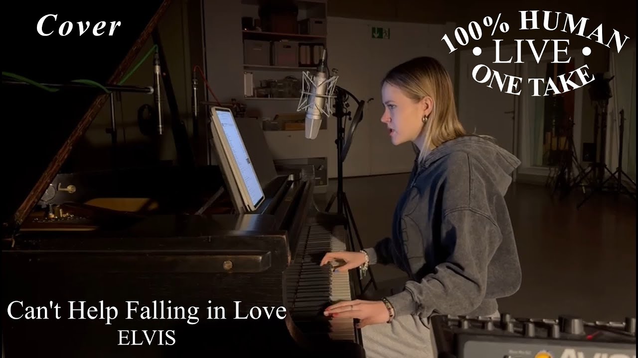 Can't Help Falling in Love -  Elvis Presley (Cover by ELVI) | Live Piano One-Take