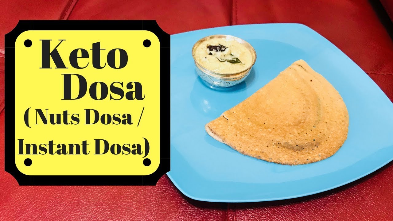 Veeramachaneni RamaKrishna Diet | Nuts Dosa with Coconut Chutney | Keto Dosa | Keto Chutney