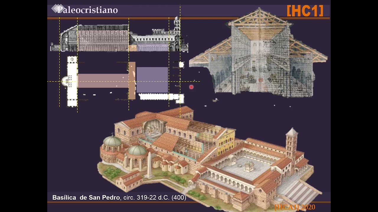 CULTURA CRISTIANA I-ARQUITECTURA-PALEOCRISTIANO Y BIZANTINO
