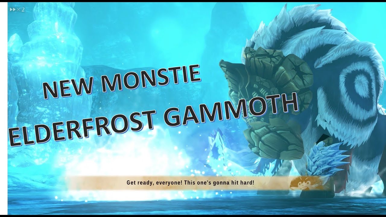 NEW MONSTIE ELDERFROST GAMMOTH | MONSTER HUNTER STORIES 2