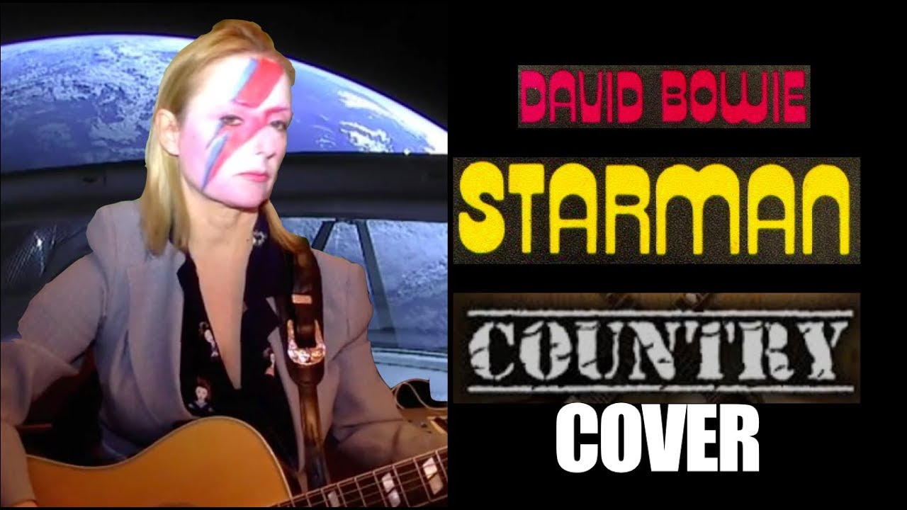 STARMAN - AWESOME COUNTRY COVER of Bowie's hit song English subtitles / subtítulos español