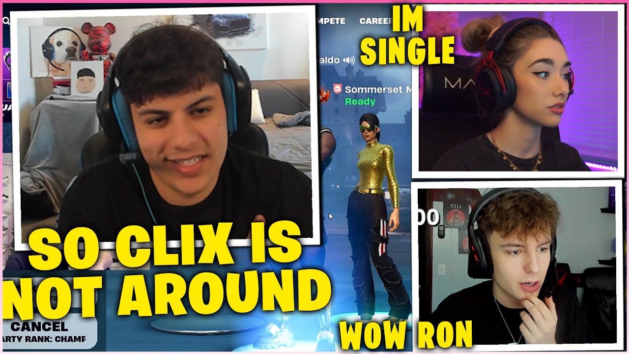 STABLE RONALDO Uses RIZZ On CLIX's EX GIRLFRIEND (SOMMERSET) In 2024! (Fortnite Moments)