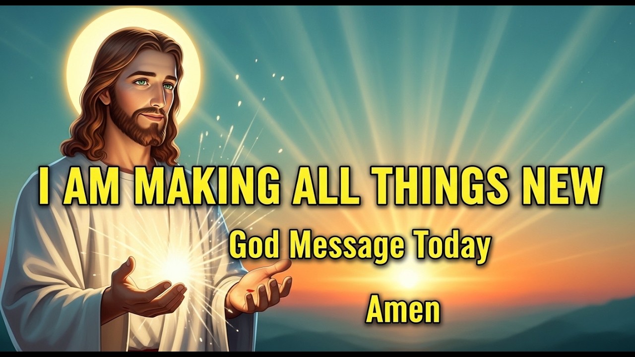 Я творю всё новое | Послание Бога сегодня | Обновление от Иисуса | Новое начало