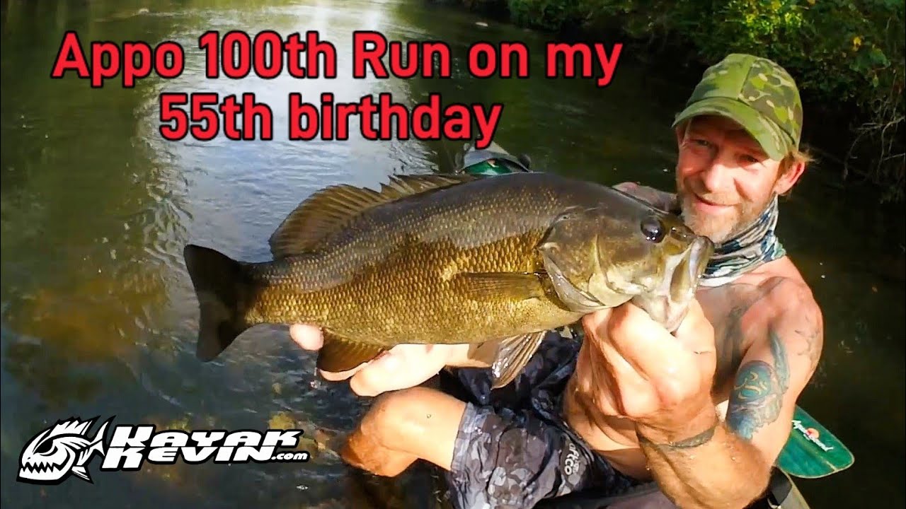 Appo 100th Run on my 55th Birthday, 2.15'