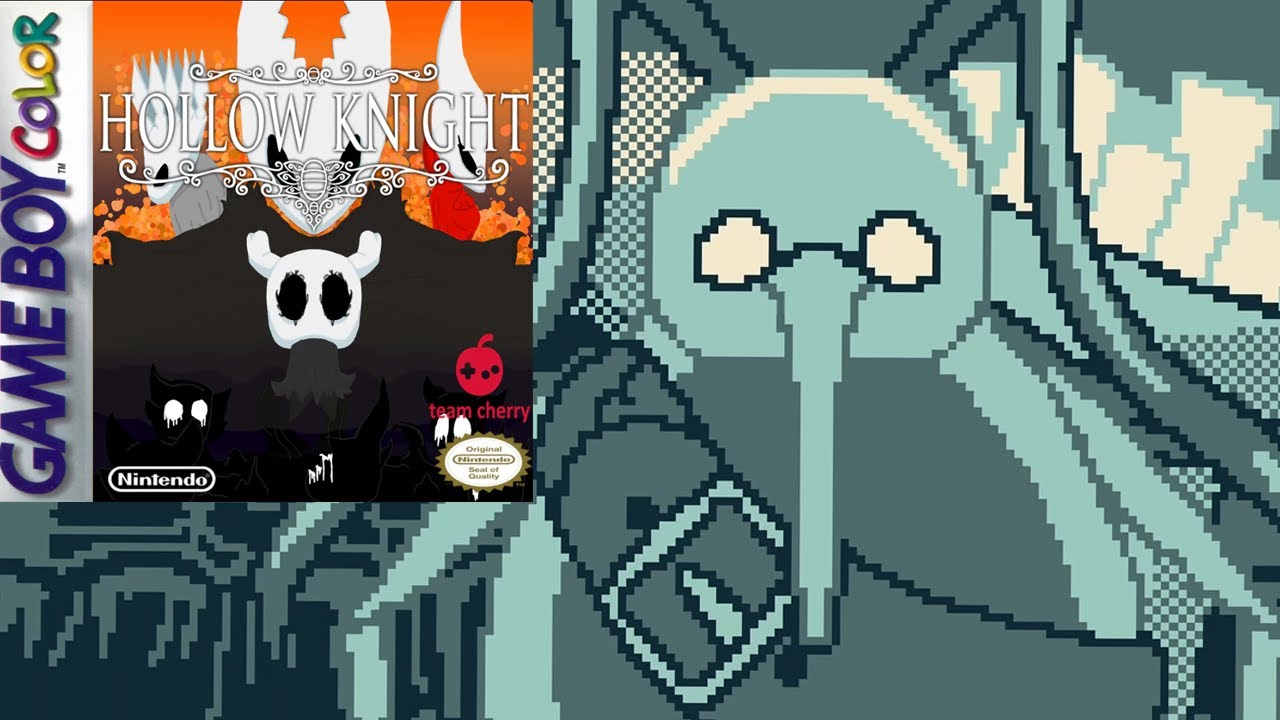 Hollow Knight Game Boy and Game Boy Color demake - Version 0.5.1