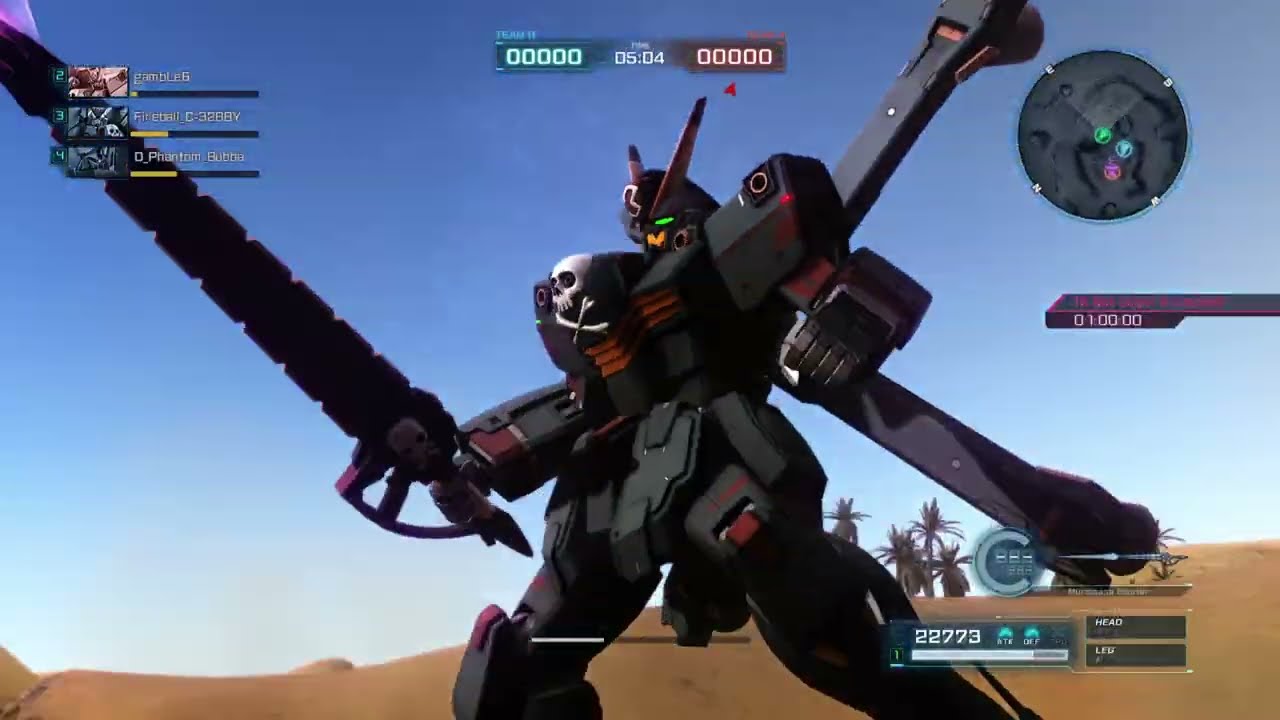 4v4 750 Chaos and some Zeon Vs Federation Rules