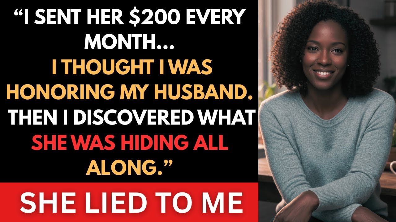 After My Husband Passed, I Kept Paying His Mother — Until This Happened…