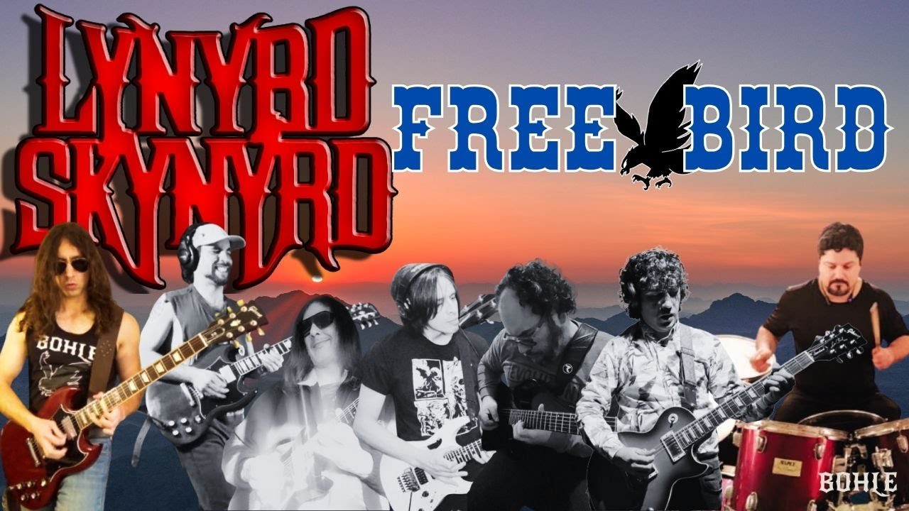 Free Bird - Lynyrd Skynyrd big collab cover by Bohle & co.