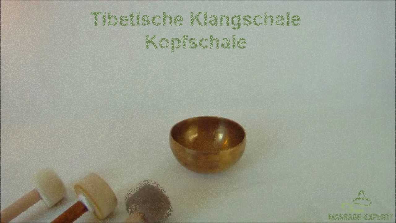 Tibetische Klangschale, Kopfschale von MASSAGE-EXPERT