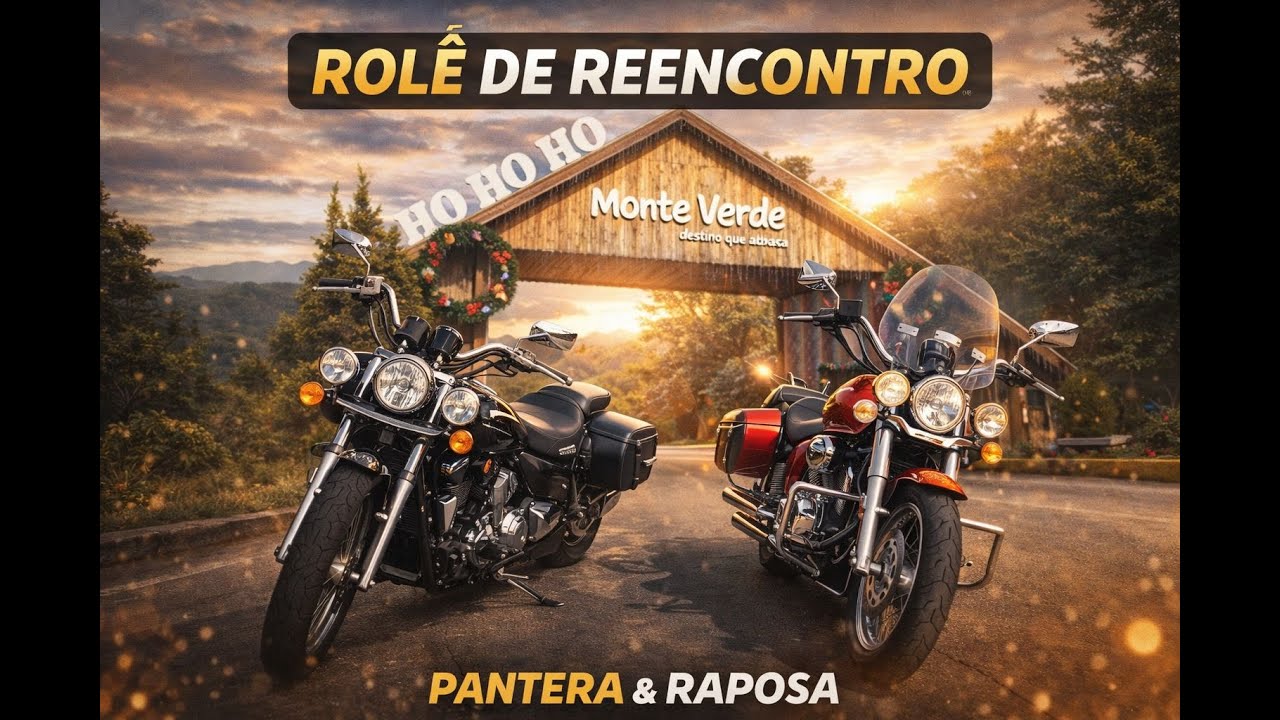 Dragstar XVS 650 & Midnight Star XVS 950 | Rolê de Reencontro em Monte Verde 🏍️