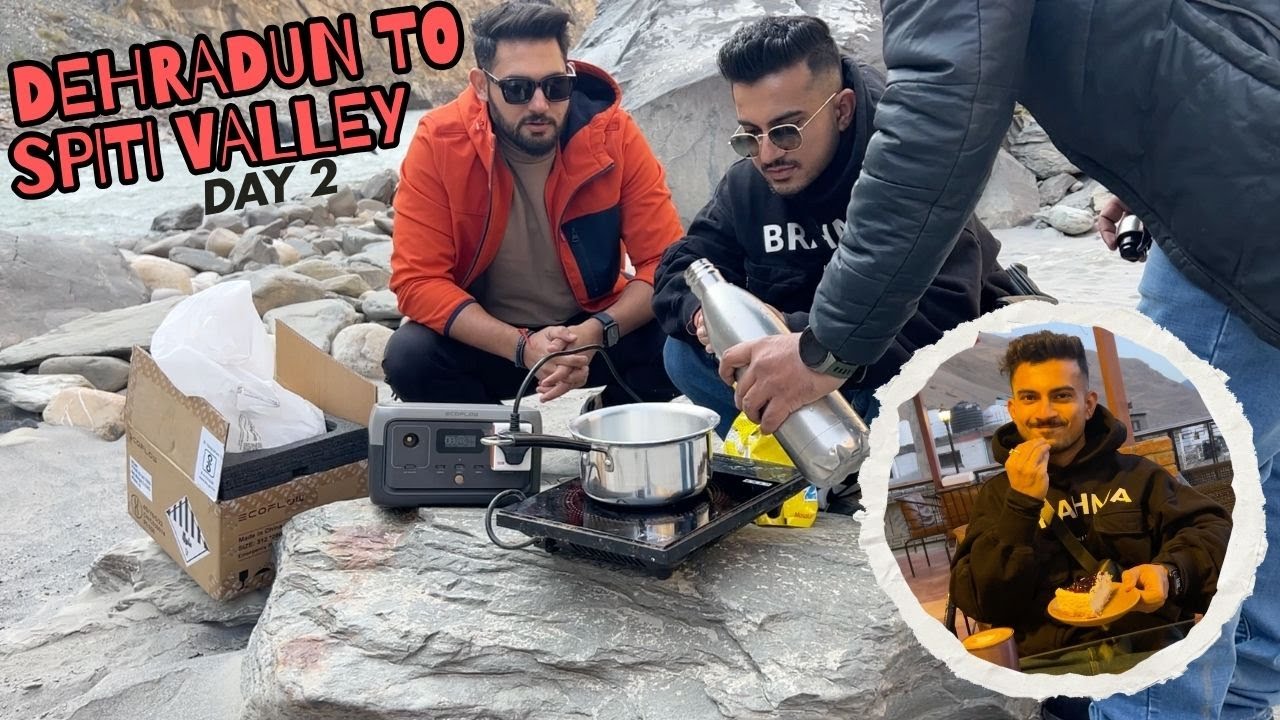 Part 2 Road Trip to SPITI Valley | Nathpa to Kaza Journey | Momo, Bun Anda, Cheese Cake & Spite
