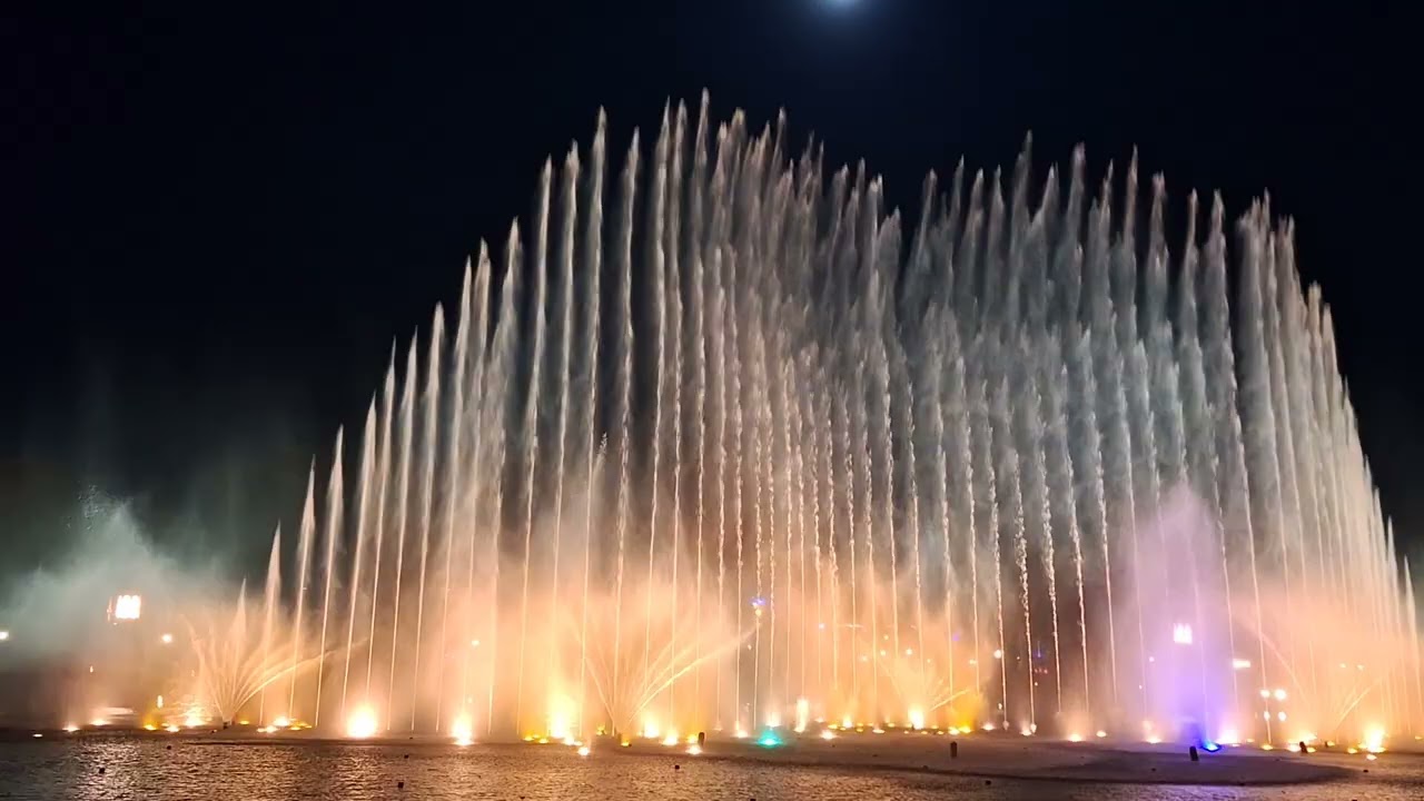 EFTELING Aquanura watershow 6 november show.