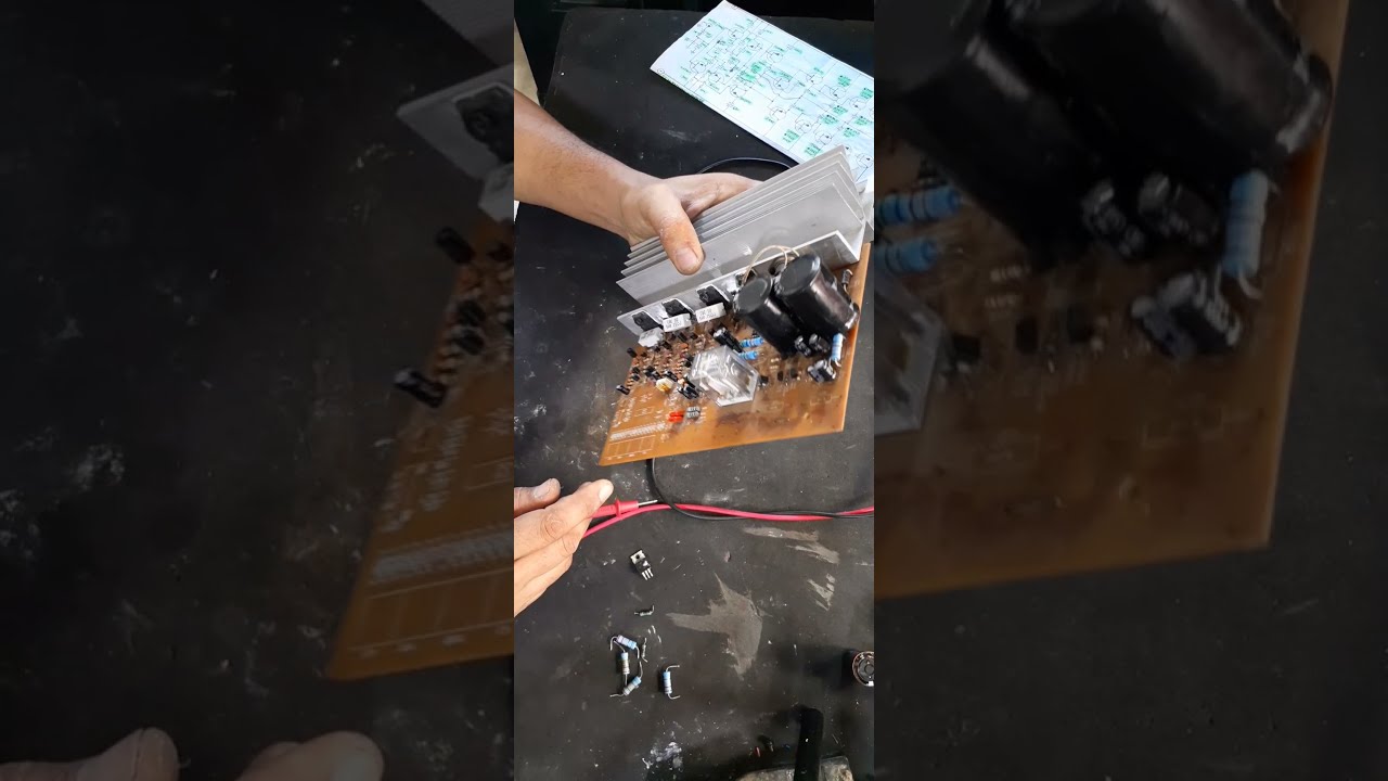 Konzert  av-302 amplifier repair