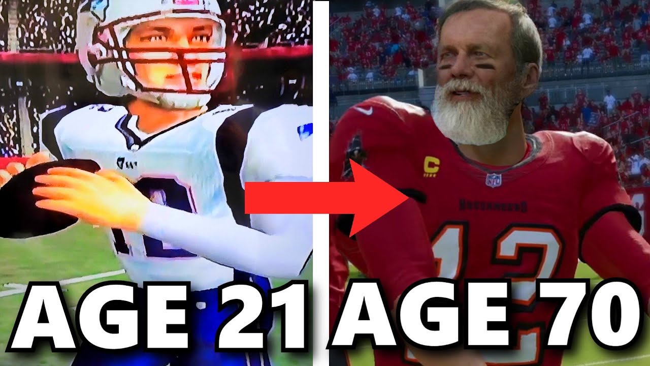 Tom Brady ACTUALLY played until he was 70 Years Old, and I followed his ENTIRE Career!