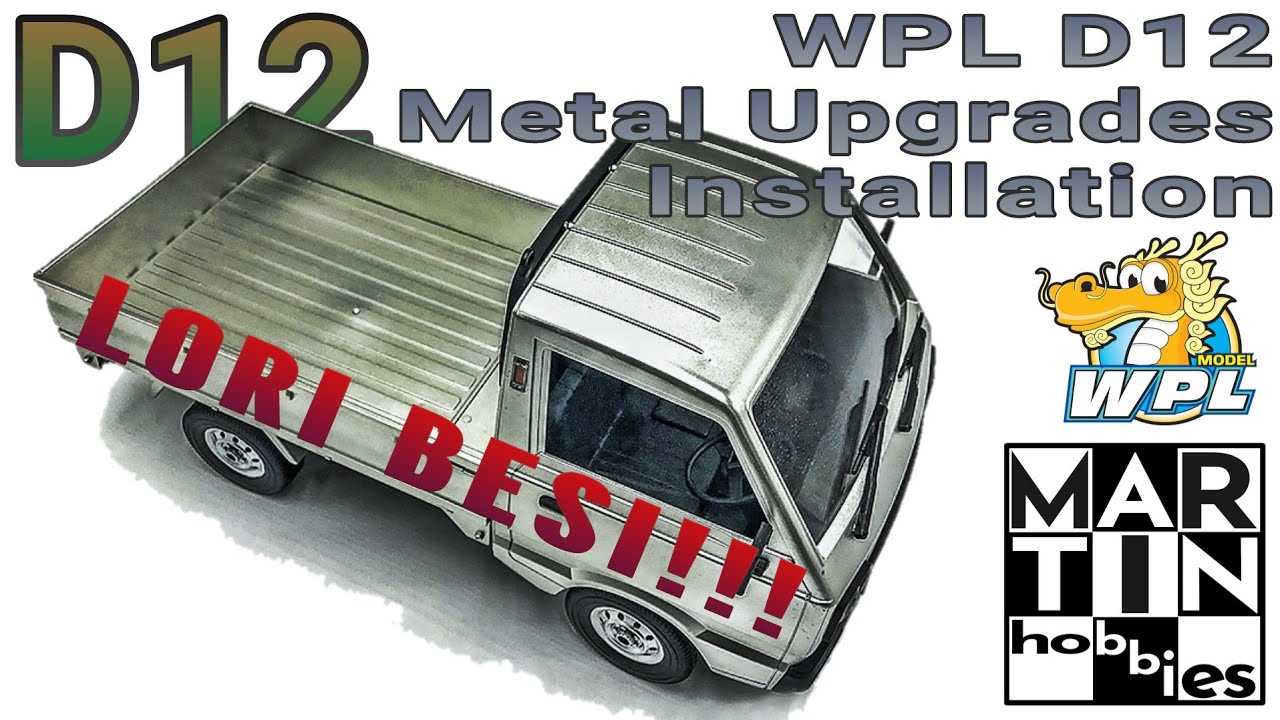 WPL D12 Metal Upgrades parts