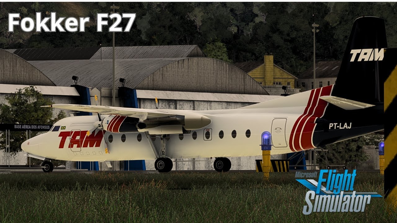 Fokker F-27  SBAF - SDAG Fs2020