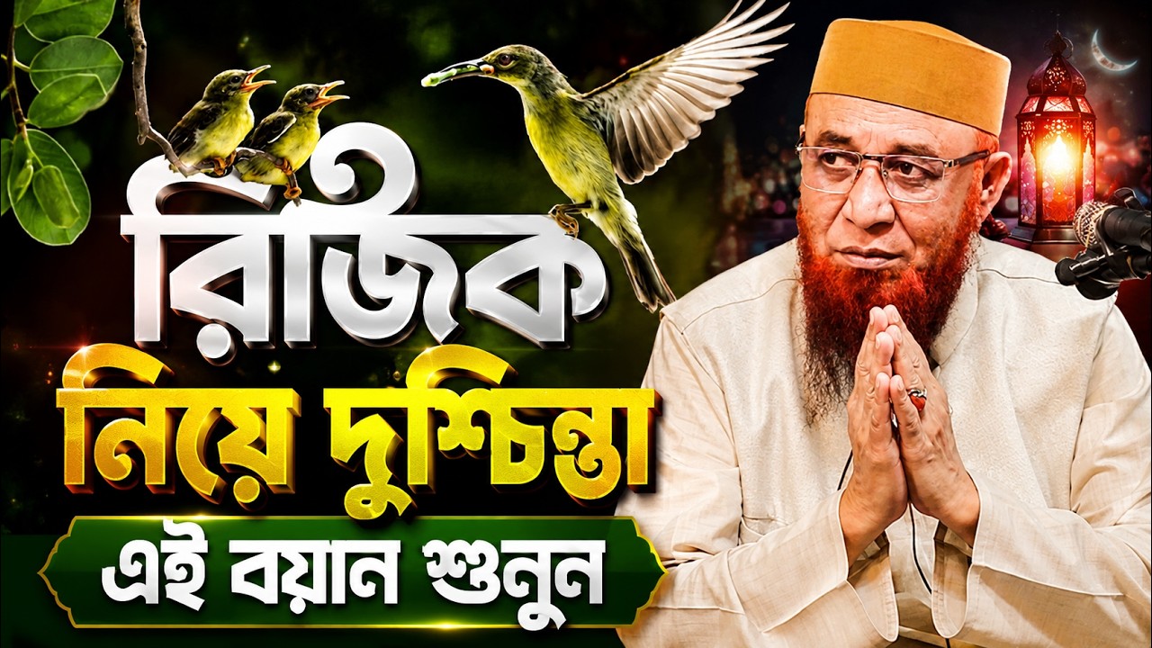 রিজিক নিয়ে  দুশ্চিন্তা এই বয়ান শুনুন‼️মুফতি নজরুল ইসলাম কাসেমী ‼️ Kasemi waz 2026