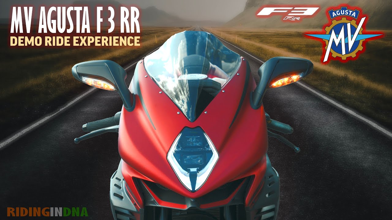 Unforgettable MV Agusta F3 RR Demo Ride Experience