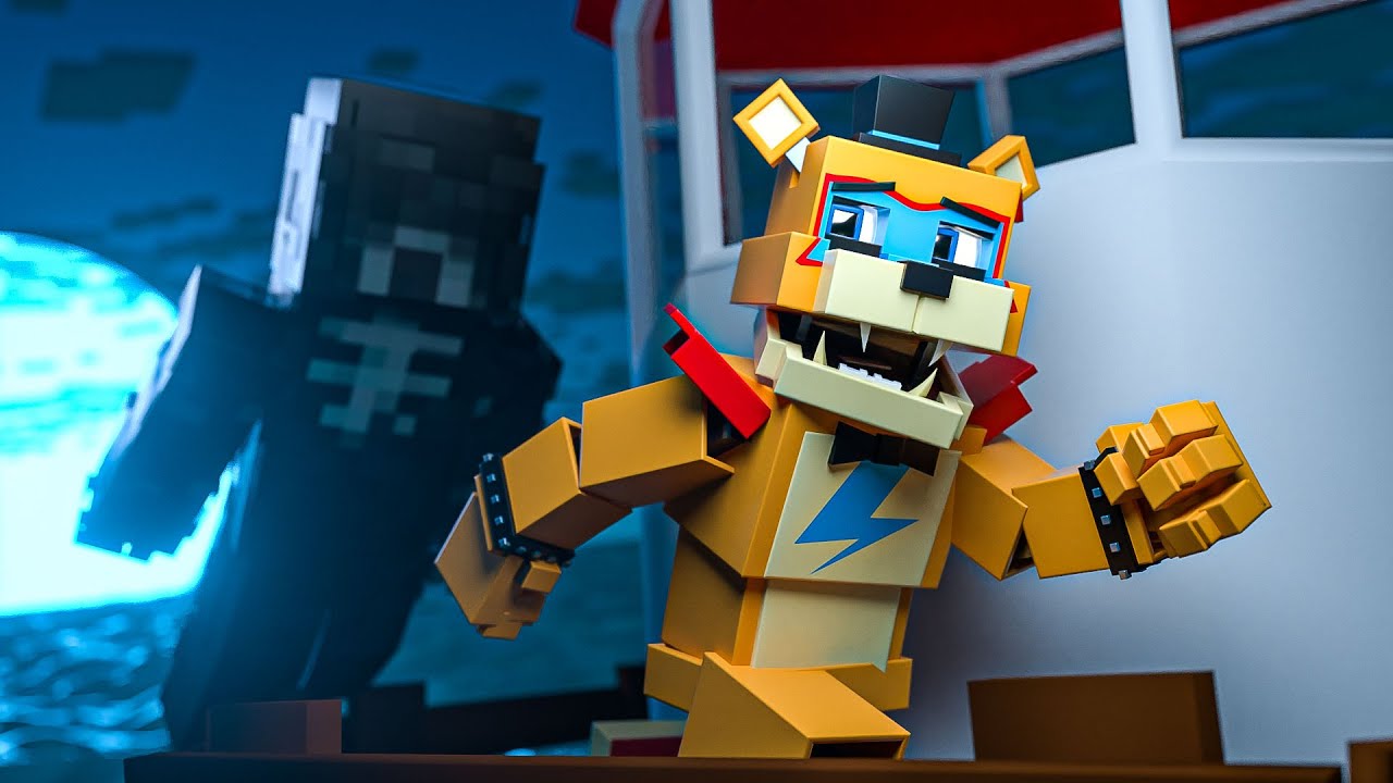 Minecraft Freddy: Puzzle of the Lighthouse Phantom! (Minecraft FNAF Roleplay)