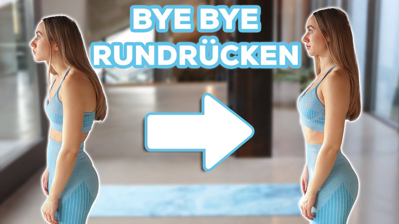 15 Min. RÜCKEN WORKOUT ohne Geräte! | Gegen Rückenschmerzen, Rundrücken & Fehlhaltung