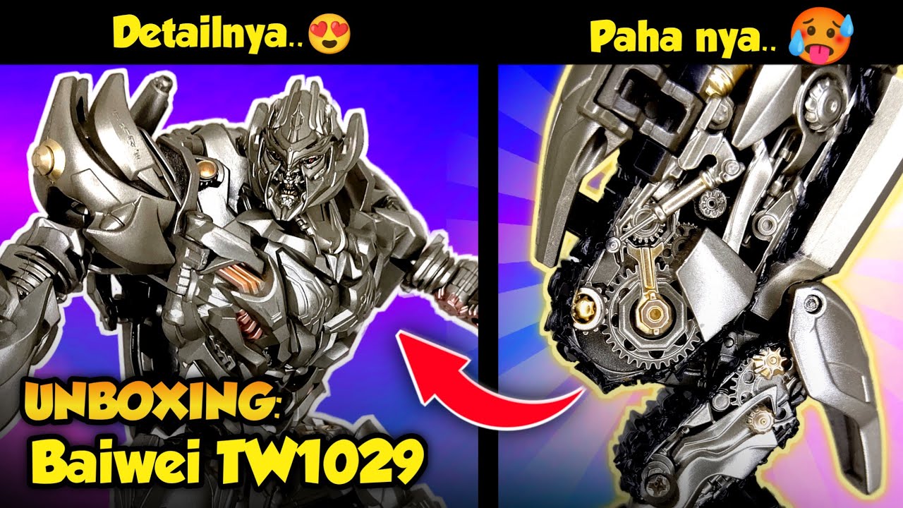 DETAIL Mainan Megatron KW Ini GOKIL!! | Baiwei TW-1029 Megatron Review