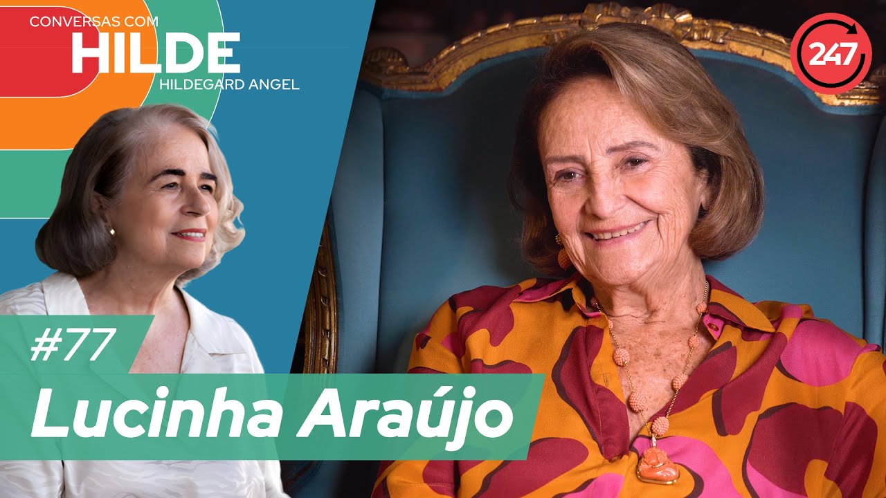Conversas com Hildegard Angel entrevista a mãe de Cazuza, Lucinha Araújo #77