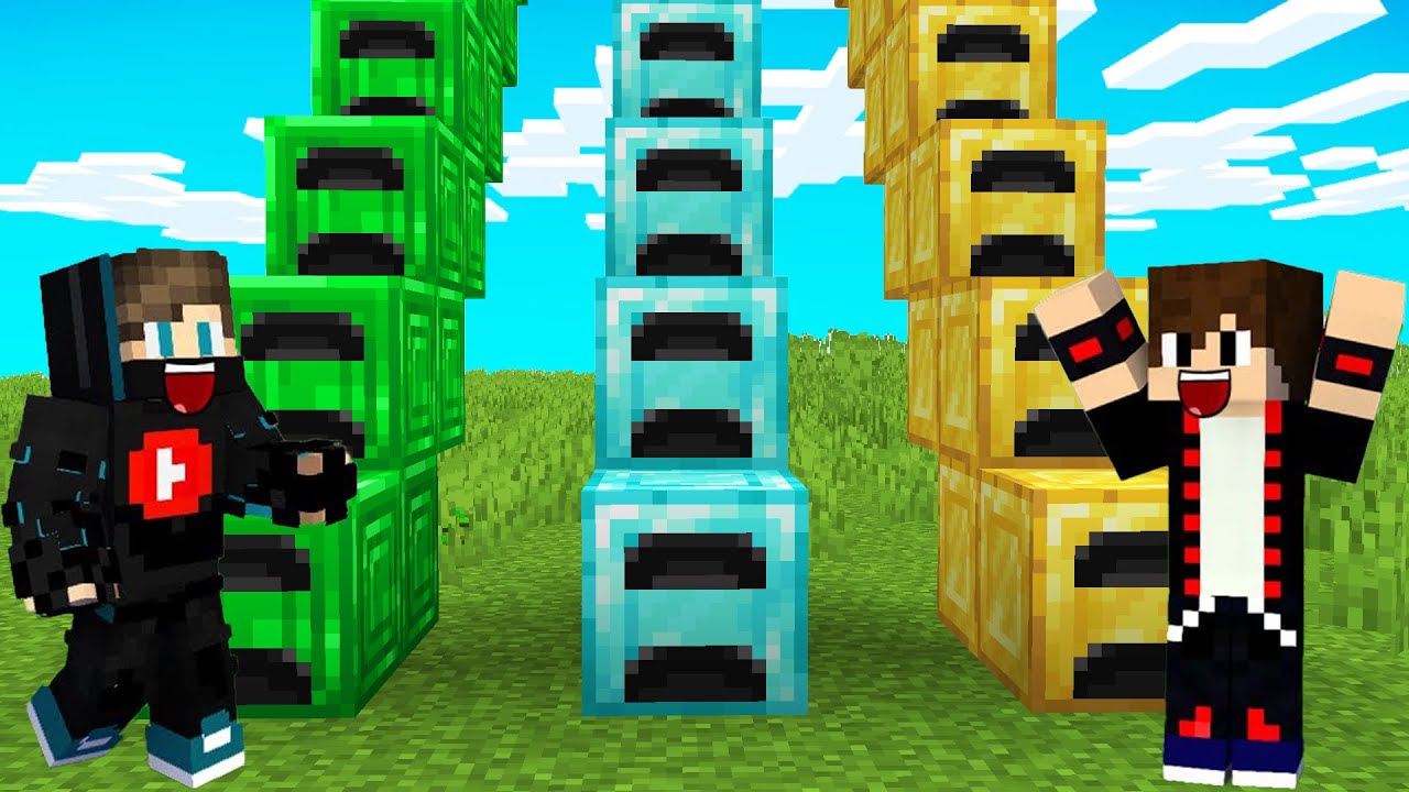 ماين كرافت : طريق حظ فرن اللافا ضد الدايموند ضد الحجر ولكن الحظ اسطوري !!؟ 😱🔥