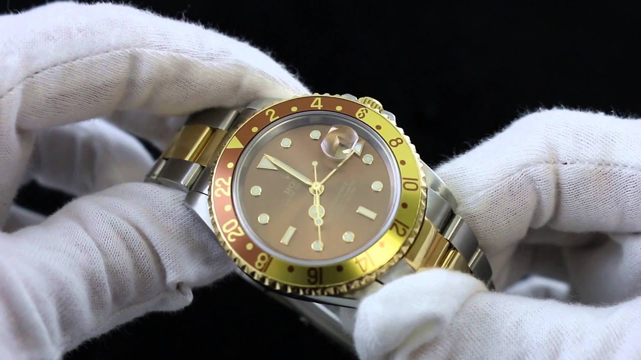 Rolex Oyster Perpetual GMT Master II 16713 Luxury Watch Review