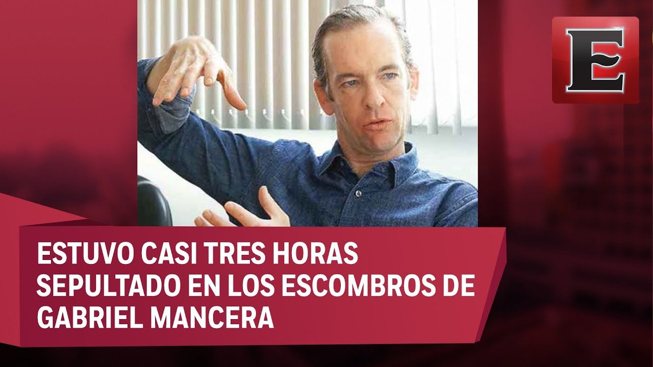 Suizo renace tras sobrevivir al sismo del 19 de septiembre
