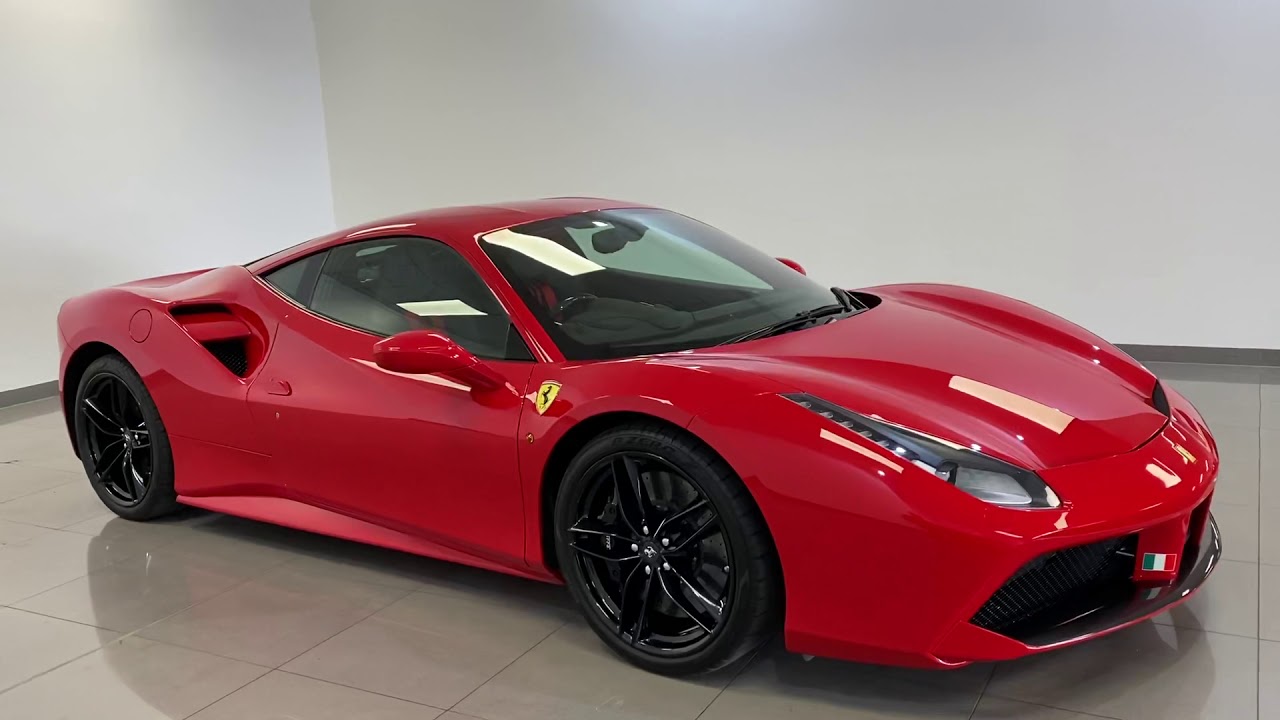 Rosso Red Ferrari 488 GTB