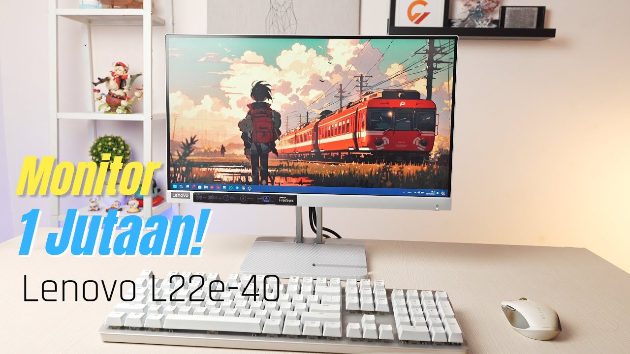 Review Lenovo L22e-40 - Monitor 1 Jutaan yang Nggak Neko-Neko