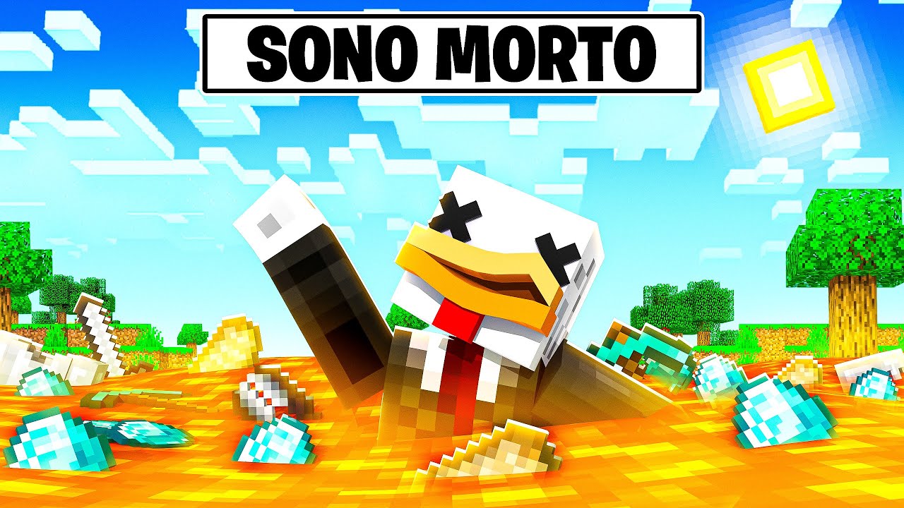 SONO MORTO PER SEMPRE NEL MIO MONDO DI MINECRAFT