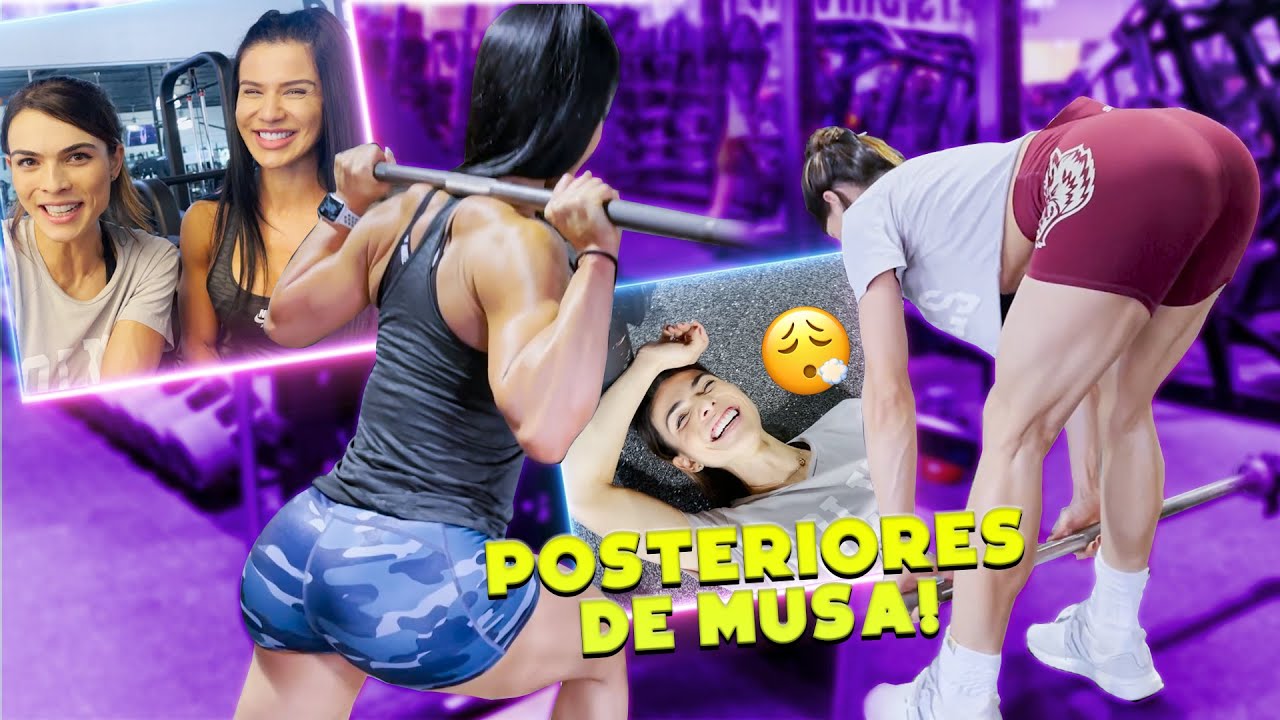 FIZ O TREINO DE POSTERIORES DA EVA ANDRESSA |  ISA PECINI