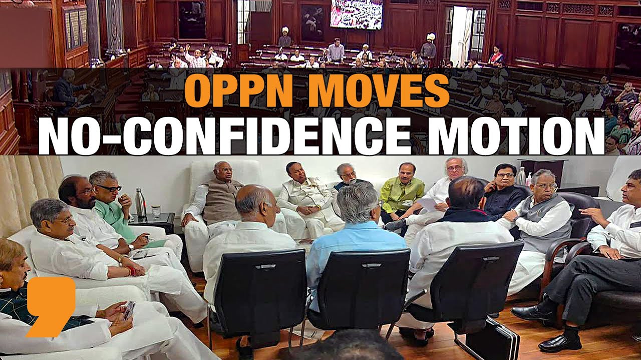 Oppn Moves No-Confidence Vote in Parliament | I-N-D-I-A Challenges NDA Govt | News9