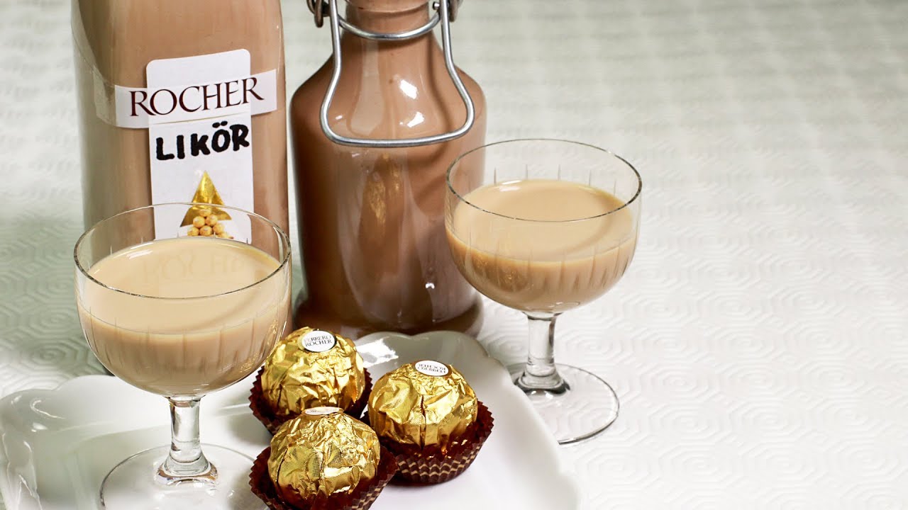 ROCHER CREMELIKÖR zum selber trinken und verschenken