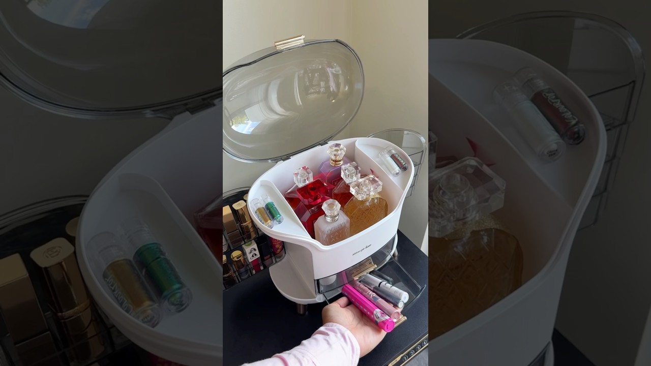 Viral Makeup organiser| vanity makeup storage idea Australia| perfume organiser| cosmetics organiser