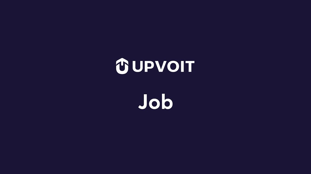Upvoit Job Management System | From Scheduling to Invoicing