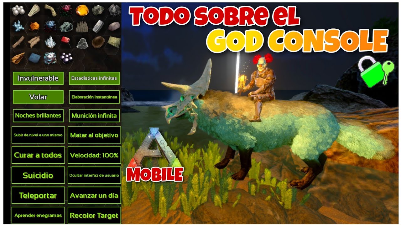 Todo sobre la God console de Ark Mobile 😱
