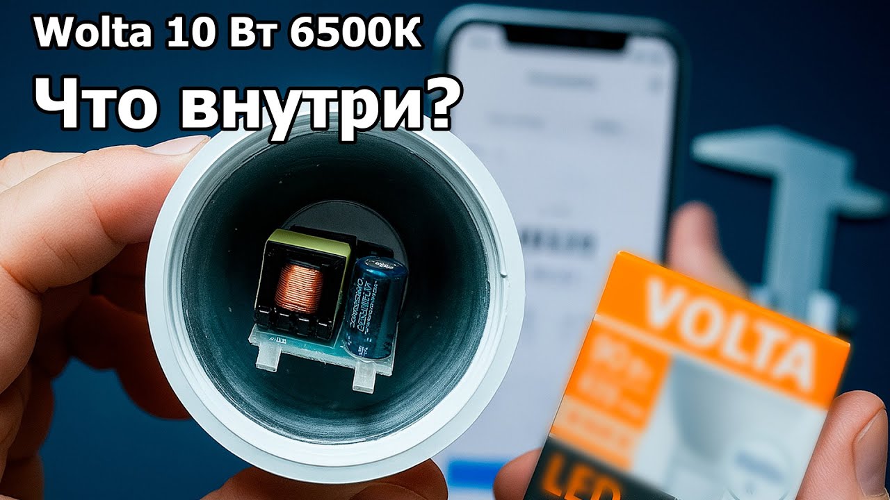 Wolta 10W GU5.3 - детальный разбор