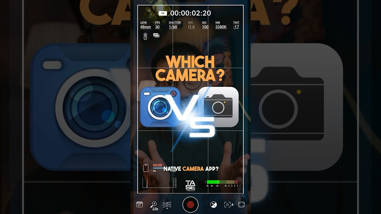 Blackmagic Camera App or Native Camera?
