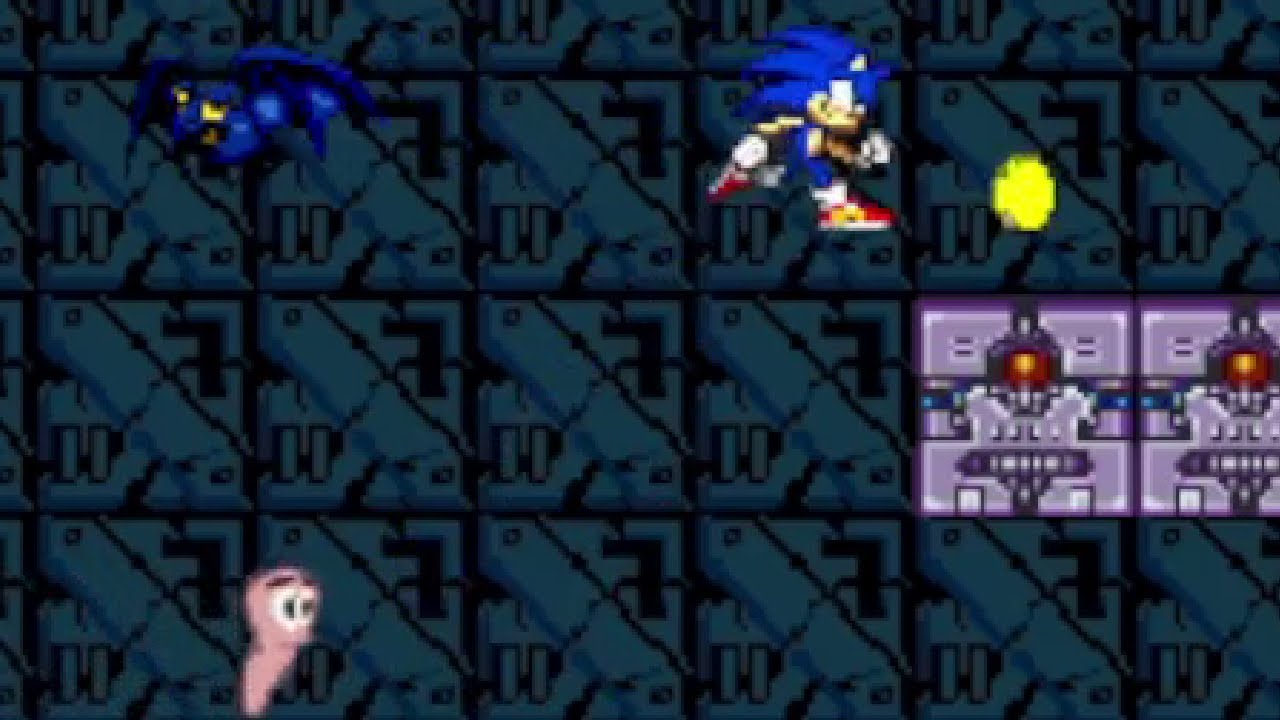 Sonica (Sonic Flash Game) - Full Longplay